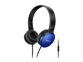 Fones de ouvido Panasonic RP-HF300M-A dobráveis com microfone e cabo de 1,2 m Fones de ouvido Panasonic RP-HF300M-A dobráveis com microfone e cabo de 1,2 m