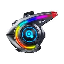 Fones De Ouvido Para Capacete De Motocicleta Y21 Bluetooth 5.4 À Prova d'Água Com Cancelamento De Fones De Ouvido Para Capacete De Motocicleta Y21 Bluetooth 5.4 À Prova d'Água Com Cancelamento De