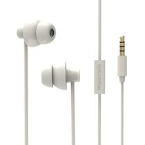 Fones de ouvido para dormir MAXROCK Total Soft Silicon com microfone branco Fones de ouvido para dormir MAXROCK Total Soft Silicon com microfone branco