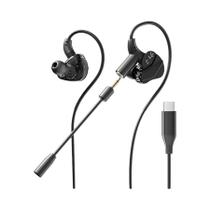 Fones De Ouvido Para Jogos Com Conector De 3.5mm Tipo-C, Microfone Duplo, Som Surround 7.1, Estéreo