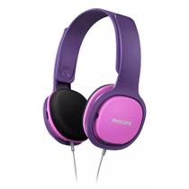 Fones de ouvido Philips SHK2000PK/27 Kids rosa, com fio Fones de ouvido Philips SHK2000PK/27 Kids rosa, com fio