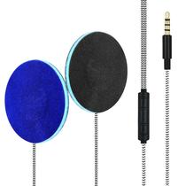 Fones de ouvido Pillow MMUSS Sleep Ultra Thin com microfone e botão de controle