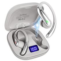Fones de ouvido RichEast AI Translator 50H Sem Fio Bege Fones de ouvido RichEast AI Translator 50H Sem Fio Bege