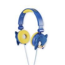 Fones de ouvido Sakar Sonic The Hedgehog Over-Ear para crianças