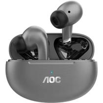 Fones de Ouvido Sem Fio AOC ACT2511 Bluetooth com Microfone Cor Branco