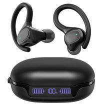Fones de ouvido sem fio APEKX AcousticBreeze Secure Fit IPX7 pretos