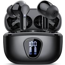 Fones de Ouvido Sem Fio BESNOOW Bluetooth 5.3 - HiFi Stereo IP7 - Pretos