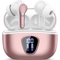Fones de ouvido sem fio BESNOOW Bluetooth 5.4 HiFi Stereo IP7 Rose Fones de ouvido sem fio BESNOOW Bluetooth 5.4 HiFi Stereo IP7 Rose