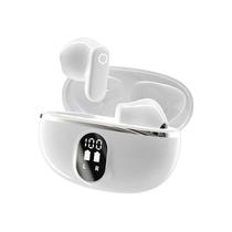 Fones de ouvido sem fio Bluetooth 5.4 com display LED e microfone - preto Fones de ouvido sem fio Bluetooth 5.4 com display LED e microfone - preto