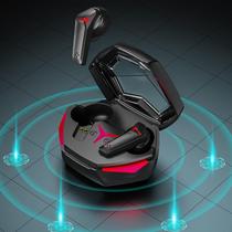 Fones de ouvido sem fio Bluetooth 5.5 com iluminação RGB IPX7 Fones de ouvido sem fio Bluetooth 5.5 com iluminação RGB IPX7