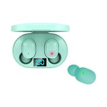 Fones De Ouvido Sem Fio Bluetooth E6S Air pro Fone LED Display Fones De Ouvido Com Cancelamento De