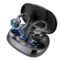 Fones de ouvido sem fio Bluetooth, fones de ouvido, reprodução de 80 horas, IPX7