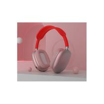 Fones de ouvido sem fio Bluetooth Premium P9 vermelhos