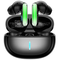 Fones de ouvido sem fio BNARQP MS110 com tradução por IA, ANC e 40 h