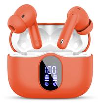 Fones de ouvido sem fio Btootos Bluetooth 5.4 IP7 à prova d'água laranja Fones de ouvido sem fio Btootos Bluetooth 5.4 IP7 à prova d'água laranja