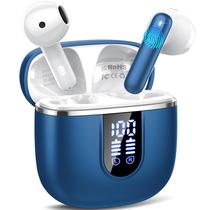 Fones de ouvido sem fio Cillso H97 Bluetooth 5.4 HiFi Stereo Navy