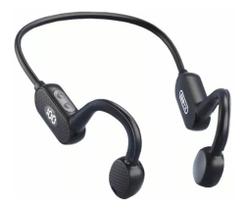Fones de ouvido sem fio condução óssea Bluetooth esportivos expansíveis