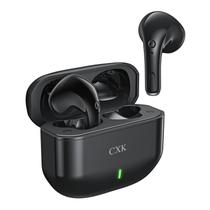 Fones de ouvido sem fio CXK Bluetooth 5.3 36Hrs Playtime IPX7 pretos