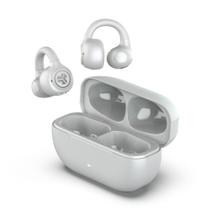 Fones de ouvido sem fio de áudio de ouvido aberto JLab Flex Cloud White
