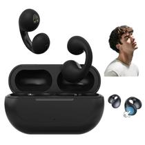Fones de ouvido sem fio de condução óssea WIMCBLL 2023 IPX5 pretos