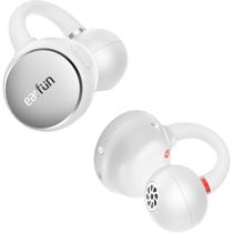 Fones de ouvido sem fio EarFun Clip Open Ear Bluetooth 6.0 brancos
