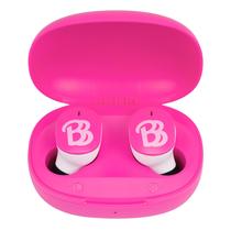 Fones de ouvido sem fio eKids Barbie com microfone para crianças