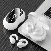 Fones de ouvido sem fio Fones de ouvido esportivos Bluetooth suspensos com microfone Fones de ouvido sem fio Fones de ouvido esportivos Bluetooth suspensos com microfone
