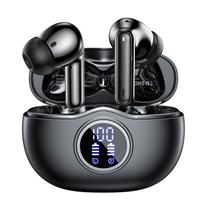 Fones de ouvido sem fio HKERR 50Hrs Playtime com estojo de carregamento IPX7 Fones de ouvido sem fio HKERR 50Hrs Playtime com estojo de carregamento IPX7