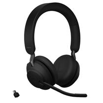 Fones de Ouvido Sem Fio Jabra Evolve2 65 UC com Link380c - Preto Fones de Ouvido Sem Fio Jabra Evolve2 65 UC com Link380c - Preto