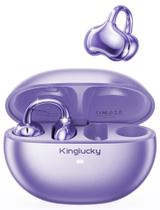 Fones de ouvido sem fio Kinglucky Clip-On Earbuds Bluetooth 5.4