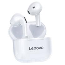 Fones de Ouvido Sem Fio Lenovo LivePods LP40 TWS Bluetooth - Branco