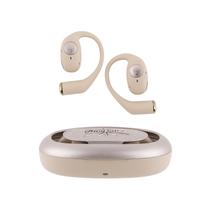 Fones de ouvido sem fio Linsoul Kiwi Ears Spark OWS Open Ear, fones de ouvido Bluetooth 5.2 para jogos, com gancho de silicone, 21h de tempo de reprodução, carregamento sem fio para exercícios esportivos e corrida
