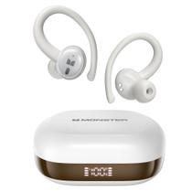 Fones de Ouvido Sem Fio Monster N-Lite 216 com Earhooks IPX6 Branco