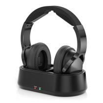 Fones de ouvido sem fio Over Ear 2.4G Caymuller para assistir TV Fones de ouvido sem fio Over Ear 2.4G Caymuller para assistir TV