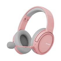 Fones De Ouvido Sem Fio Para Jogos 2.4GHz Com Microfone Flip, Headsets Bluetooth Para PS5/4, PC,