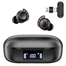 Fones de ouvido sem fio para jogos IAMJOY 20ms de baixa latência com microfone Fones de ouvido sem fio para jogos IAMJOY 20ms de baixa latência com microfone