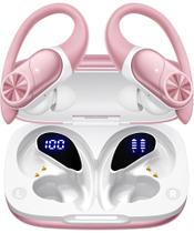 Fones de ouvido sem fio PocBuds Bluetooth 5.3, 80 h, IPX7