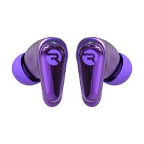 Fones de ouvido sem fio Raycon Pro Bluetooth com 6 microfones, ANC, roxo