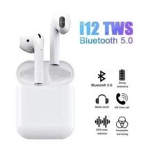 Fones de ouvido sem fio recarregável masculino e feminino i12 touch para todas as ocasiões estiloso e sofisticado