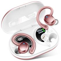Fones de ouvido sem fio Rulefiss Q38 Bluetooth 5.3 48Hrs IP7 Rose Fones de ouvido sem fio Rulefiss Q38 Bluetooth 5.3 48Hrs IP7 Rose