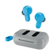 Fones de ouvido sem fio Skullcandy Dime 2 com bateria de 12 horas cinza/azul