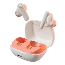 Fones de ouvido sem fio Skullcandy Smokin' Buds 20h Battery Bone/Orange
