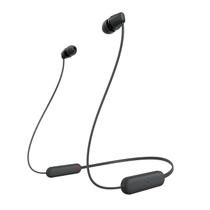 Fones de Ouvido Sem Fio Sony WI-C100 Bluetooth com Microfone - Preto Fones de Ouvido Sem Fio Sony WI-C100 Bluetooth com Microfone - Preto