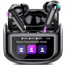 Fones de ouvido sem fio Thunelec U9 ANC com tela sensível ao toque e Bluetooth