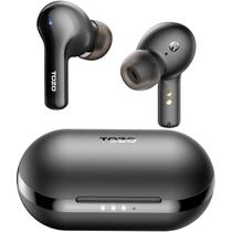 Fones de ouvido sem fio TOZO A2 Bluetooth 5.3 com microfone IPX5 preto