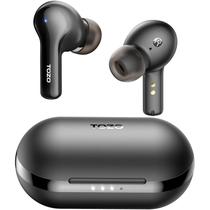 Fones de ouvido sem fio TOZO A2 Bluetooth 5.3 com microfone IPX5 preto Fones de ouvido sem fio TOZO A2 Bluetooth 5.3 com microfone IPX5 preto