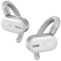 Fones de ouvido sem fio TOZO OpenBuds Bluetooth 5.3 brancos