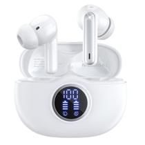 Fones de ouvido sem fio WHYKJTEK A10pro Bluetooth 5.3 40 horas de tempo de reprodução