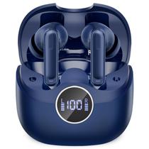 Fones de ouvido sem fio xinwld 2026 com ANC Bluetooth 5.4 Azul Fones de ouvido sem fio xinwld 2026 com ANC Bluetooth 5.4 Azul