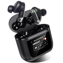 Fones de ouvido sem fio Y12 Bluetooth 5.4 com ANC 40H Playtime IPX7